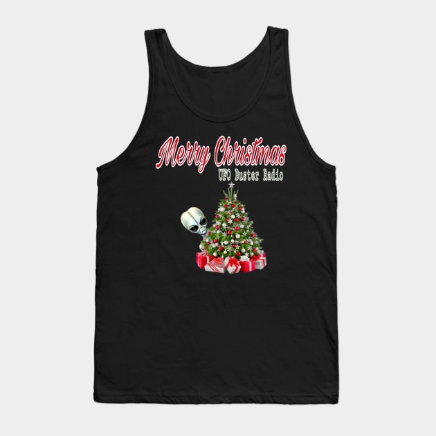 UFO Buster RadIo Christmas Tree 2018 Tank Top by UFOBusterRadio42